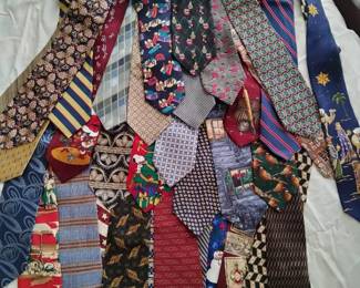 Tie Lot 409 50Piece Mens Assorted Necktie Collection Novelty, Designer Classic Style