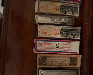 Vintage harmonicas