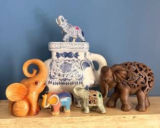 Elephant collectibles