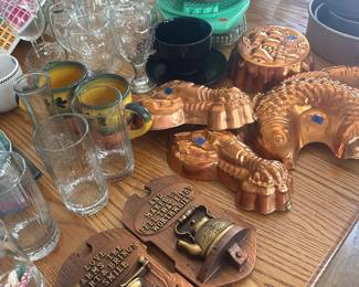 Collectibles and kitchenwares