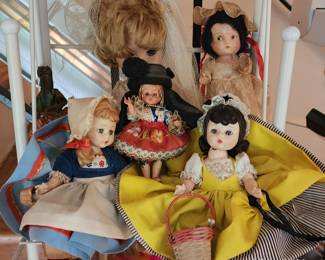 Collection of dolls