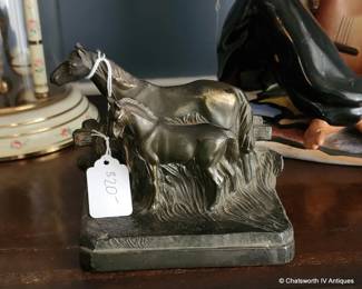Horse bookend