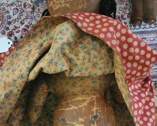 topsy Turvy cloth doll, 1950s