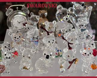Swarovski Bears; There is a Large Selection of Kris Bears 