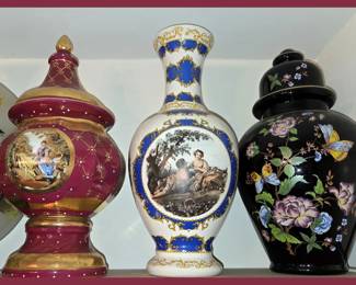 Large Ginger Jars and Vases 