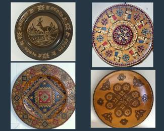 Romanian Wooden Plates