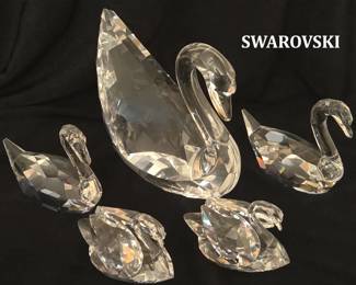 Swarovski Swans