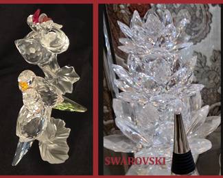 Swarovski Flowers and Birds
