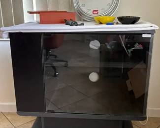 Audio Stand with Iron Door Knocker and More