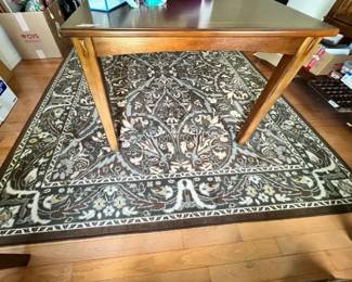 Blue Brown Area Rug