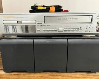 Emerson VCR DVDCD Player