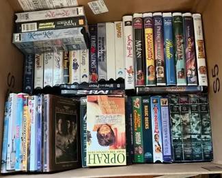 VHSCD TAPES