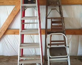 5 Ladders, Various Sizes