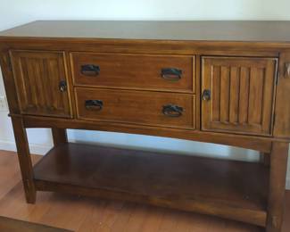 Solid Wood Sideboard