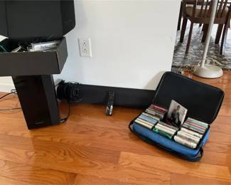 TV Vizio Sound Bar, Samsung 120watt wireless subwoofer