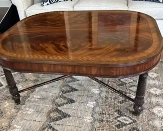 Henredon Flame Mahogany Coffee Table