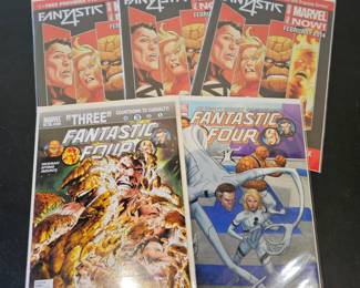 Lot #164 - Marvel Fantastic Four Comic Books Lot - Includes Marvel NOW! Previews and Iconic Issues