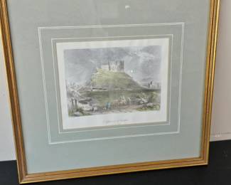 Lot #112 - Antique Hand Colored Engraving 'Approach to Cashel'