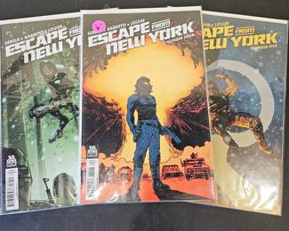 Lot #167 - Escape from New York Comic Books by Sebela, Barreto & Louise - Boom! Studios