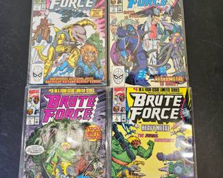 Lot #158 - Marvel Comics Brute Force Limited Series #1-4 Complete Set Protectors of the Environment