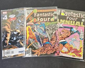 Lot #170 - Marvel Comics Fantastic Four Annual & Issue Lot Featuring Iconic Characters and Key Storylines