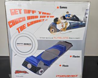 Lot #31 - New in Box Pyramid PM 550 Sound Lounger with Interactive Bass ARX Technology and Remote Control