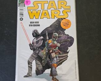 Lot #153 - Star Wars Free Comic Book Day Issue by Dark Horse Comics Featuring Captain Midnight Story
