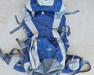 Lot #197 - Deuter Act Lite 65+10 Hiking Backpack with Multiple Pockets and Adjustable Straps