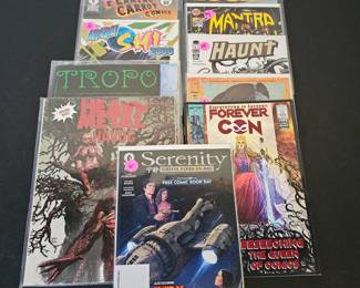 Lot #154 - Vintage Eclipse Comics & Image Comics Collection Including Luger, Mantra, Haunt, and Love and Rockets