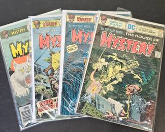 Lot #172 - Vintage DC Comics The House of Mystery Comic Book Lot Classic Horror & Suspense