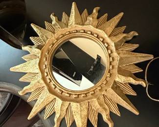 Gold Sunburst Mirror
