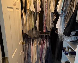 Mens Dress Shirts and Pants Lot