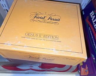 Trivial Pursuit Genus II Edition Subsidiary Card Set