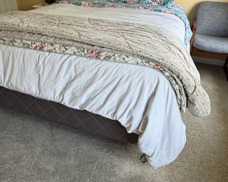 Laura Ashley Floral Quilt and Pillow Sham Set