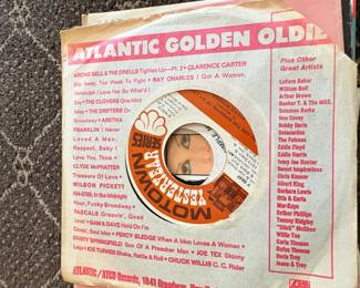 Atlantic Golden Oldies or Motown Yesteryear Series RPM Record Sleeve