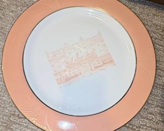 Syracuse China The Mansions Pattern Dinner Plate
