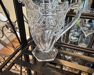 U.S. Glass Co. Athenia Pattern Pitcher