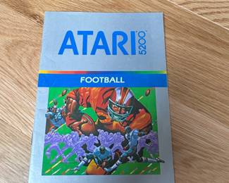 RealSports Football Atari Manual