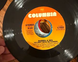 Barbra  Neil  You Dont Bring Me Flowers Vinyl Single