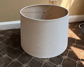 Linen Drum Lampshade