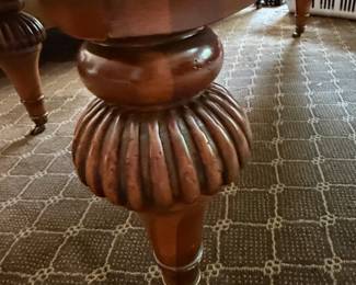 Vintage Carved Wood Coffee Table second image