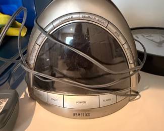 HoMedics SS SoundSpa Clock Radio with Time Projection
