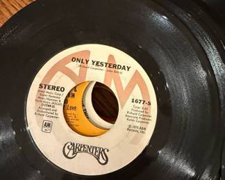 Carpenters Only Yesterday inch Vinyl Record