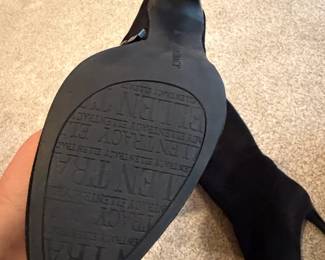 Ellen Tracy Colby Black Suede KneeHigh Boots third image