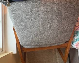 MidCentury Modern Oak Armchair second image