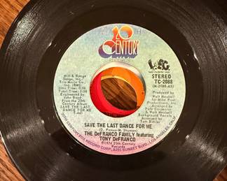 The DeFranco Family featuring Tony DeFranco - Save The Last Dance For Me 7" Vinyl Record
