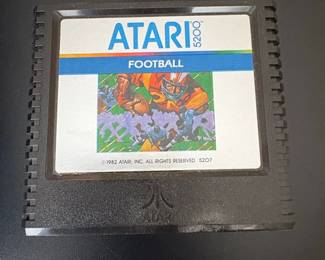 RealSports Football Atari Video Game Cartridge