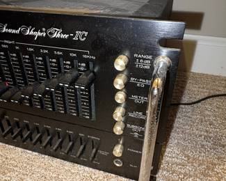 ADC Sound Shaper Three IC Paragraphic Stereo Equalizer