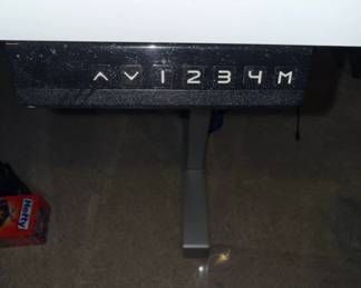 Electric Height Adjustable Standing Desk with Memory Presets second image