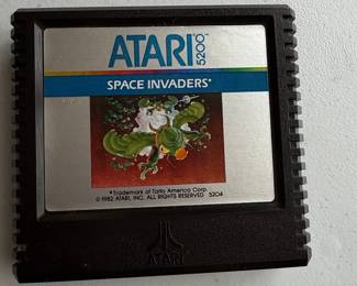 Atari Space Invaders Game Cartridge